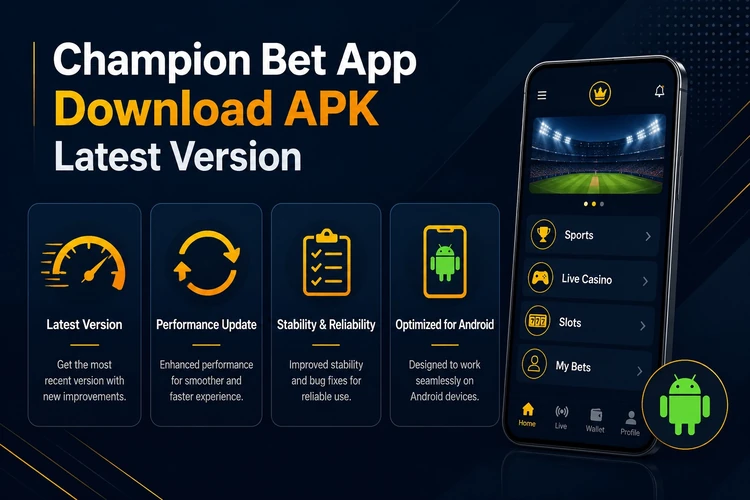 Champion Bet App Download APK Latest Version